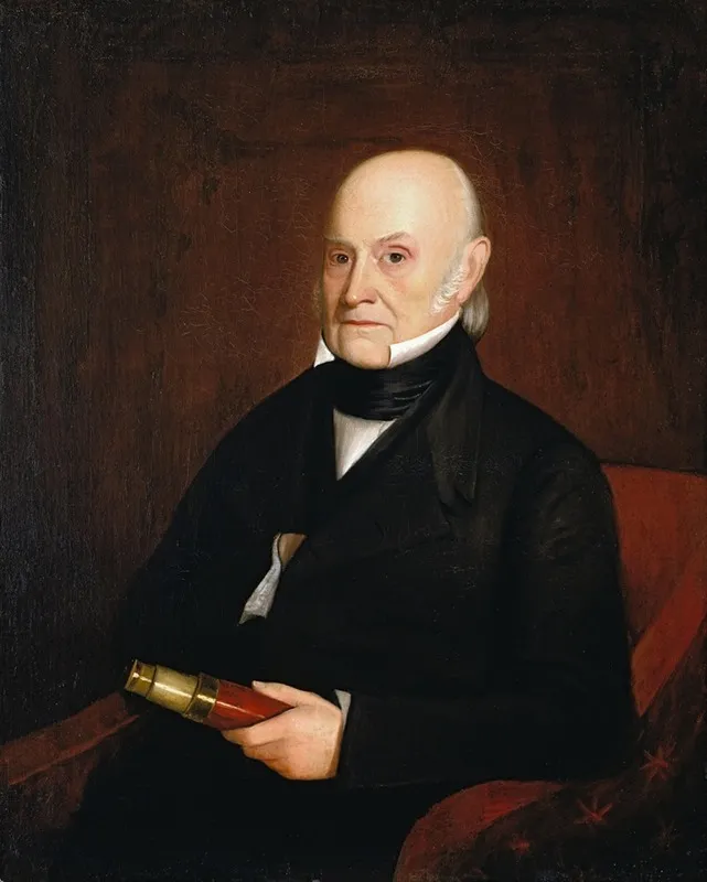John Quincy Adams 4 Wall Art by William Hudson, Jr. - High-Resolution Digital Print