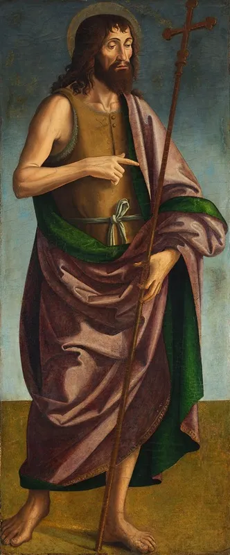 John The Baptist Wall Art by Antoniazzo Romano - High-Resolution Digital Print