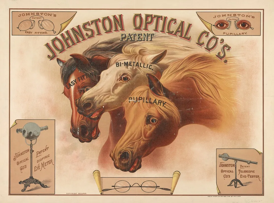 Johnston Optical Cos Wall Art by Wells &amp; Hope Co. - High-Resolution Digital Print