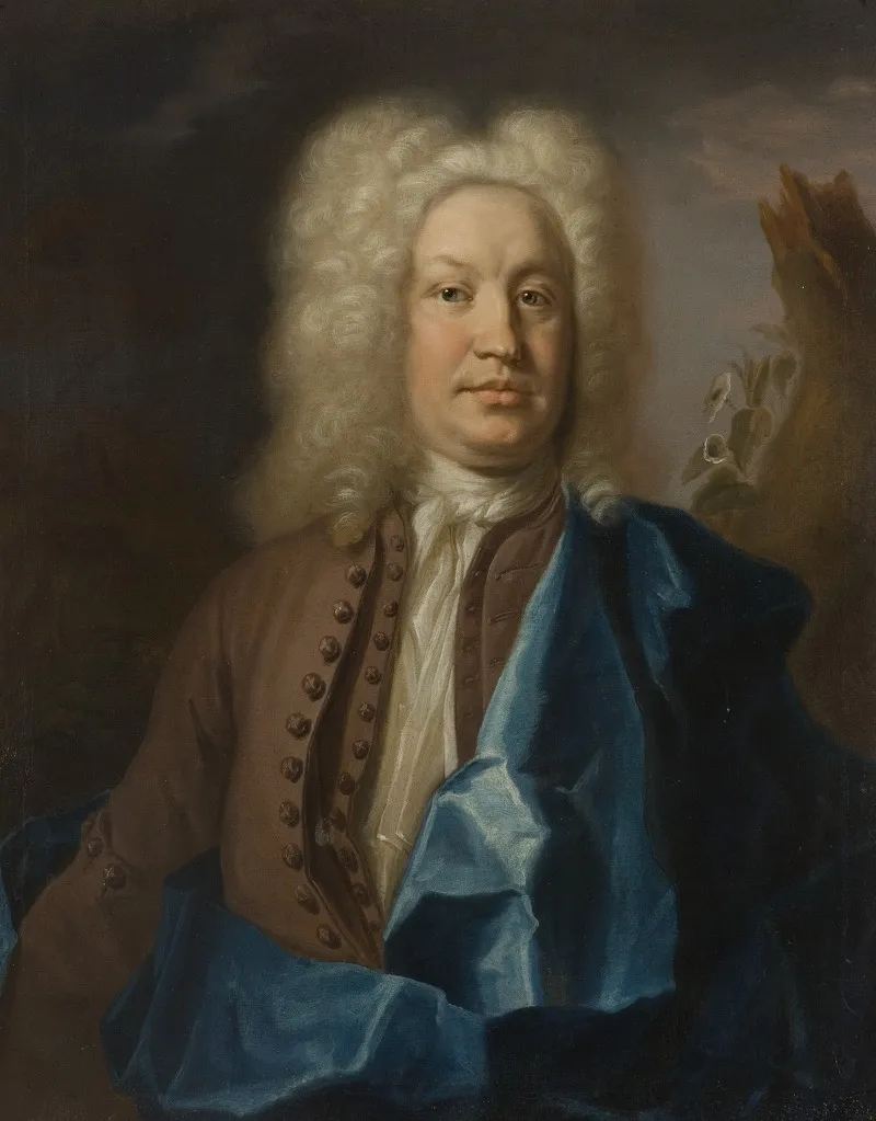 Jonas Alstromer 1685 1761 Chief Of Division To The Swedish National Board Of Trade Industrialist Wall Art by Johan Henrik Scheffel - High-Resolution Digital Print