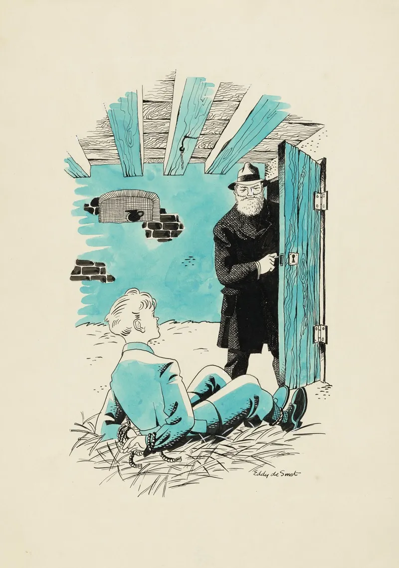 Jongen Opgesloten In Een Kelder 2 Wall Art by Eddy de Smet - High-Resolution Digital Print