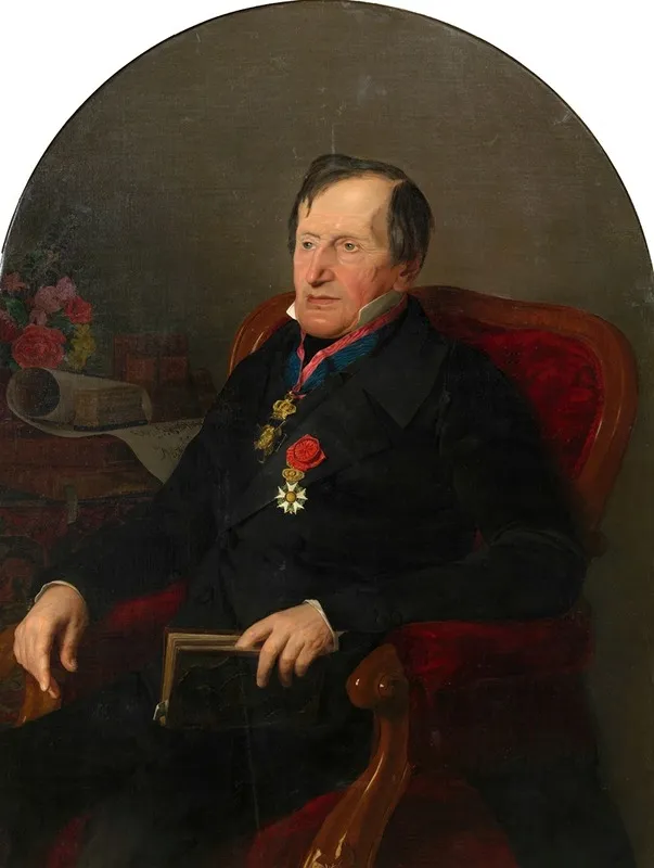 Josef Freiherr Von Hammer Purgstall Diplomat Und Orientalist Wall Art by Rosalia Amon - High-Resolution Digital Print