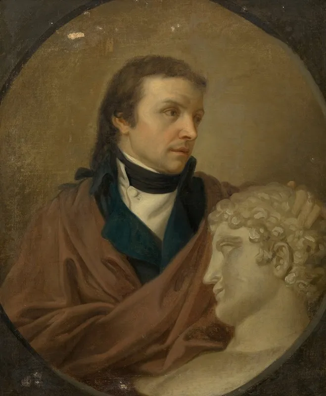 Josef Klieber Bildhauer Wall Art by Johann Baptist von Lampi the Elder - High-Resolution Digital Print