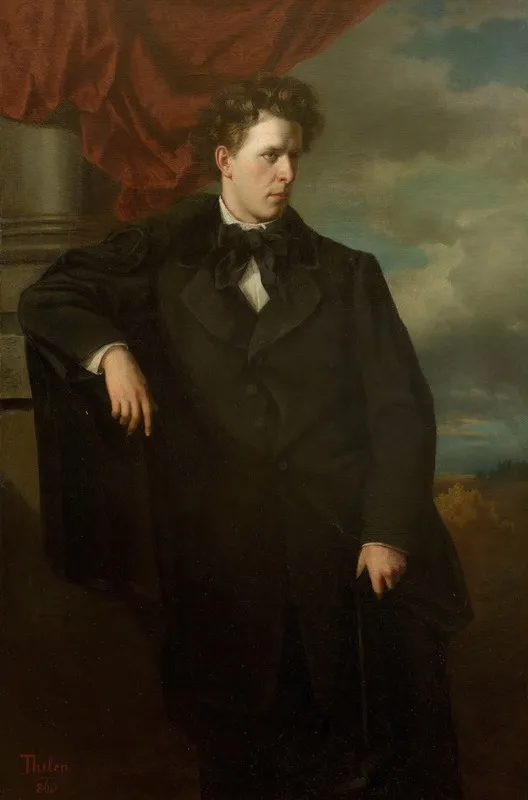 Josef Lewinsky Burgtheaterschauspieler Wall Art by Friedrich Thelen-Rüden - High-Resolution Digital Print