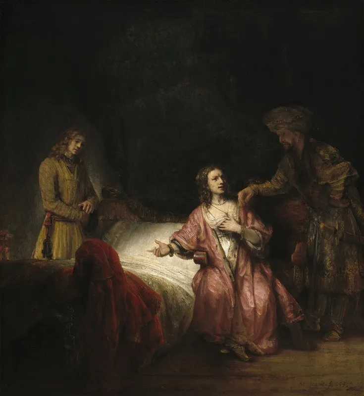 Joseph Accused By Potiphars Wife