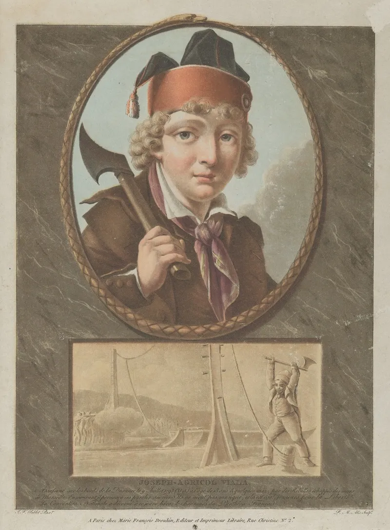 Joseph Agricol Viala After Sablet Wall Art by Pierre Michel Alix - High-Resolution Digital Print