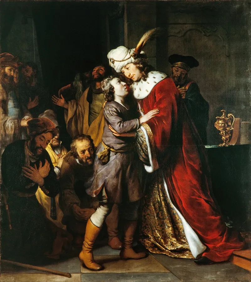 Joseph And His Brothers 3 Wall Art by Gerbrand van den Eeckhout - High-Resolution Digital Print