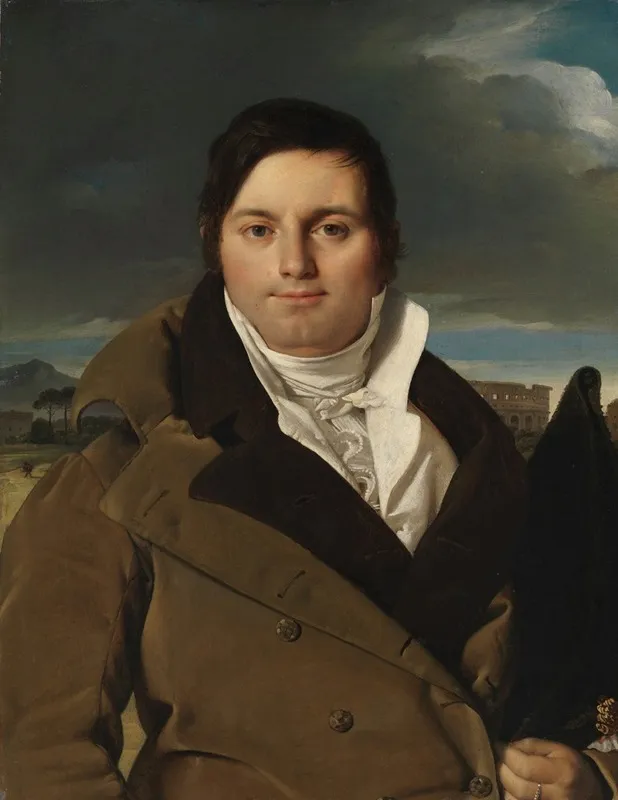 Joseph Antoine Moltedo Wall Art by Jean Auguste Dominique Ingres - High-Resolution Digital Print