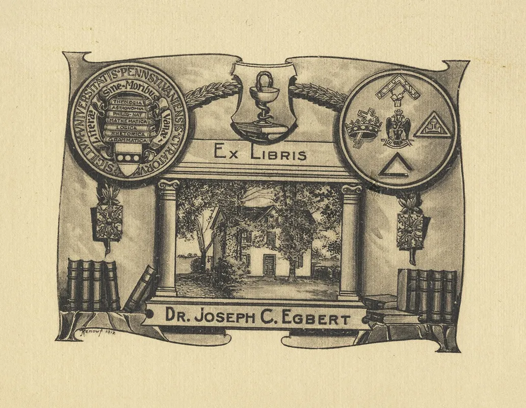 Joseph C Egbert 2 Wall Art by E. Harrison Renouf - High-Resolution Digital Print