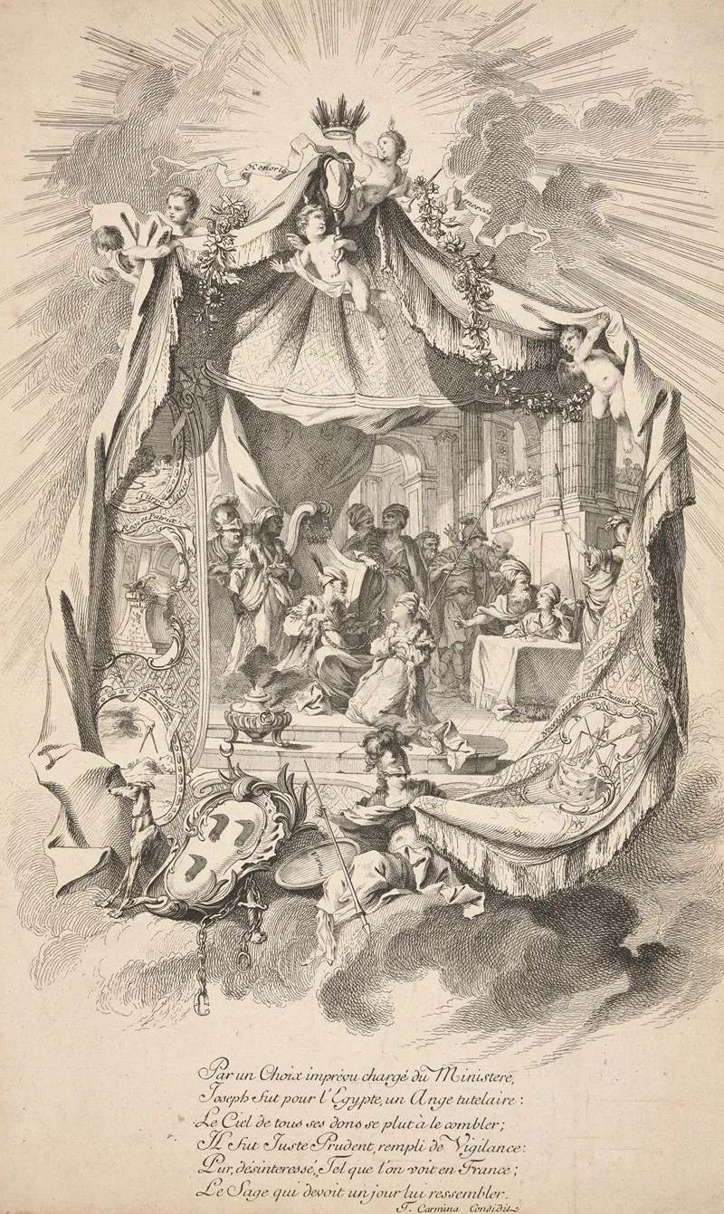 Joseph Governor Of Egypt Wall Art by Jean Jacques Pasquier - High-Resolution Digital Print