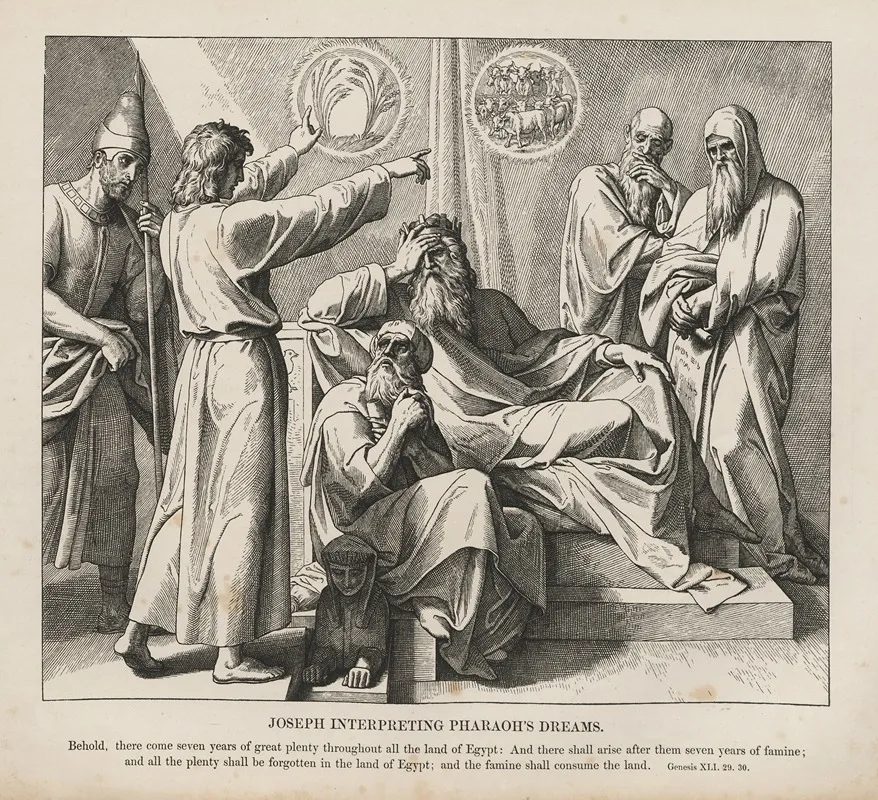 Joseph Interpreting Pharaohs Dream 2