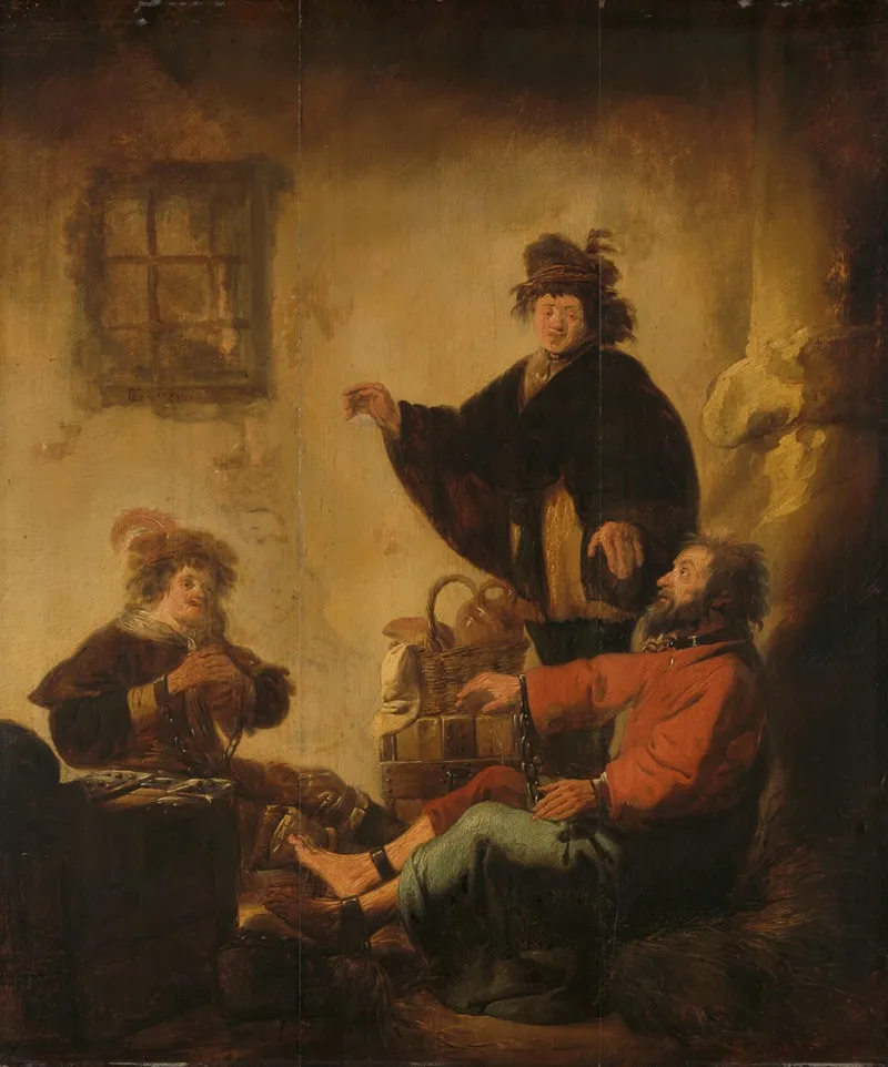 Joseph Interpreting The Dreams Of The Baker And The Butler Wall Art by Benjamin Gerritsz. Cuyp - High-Resolution Digital Print