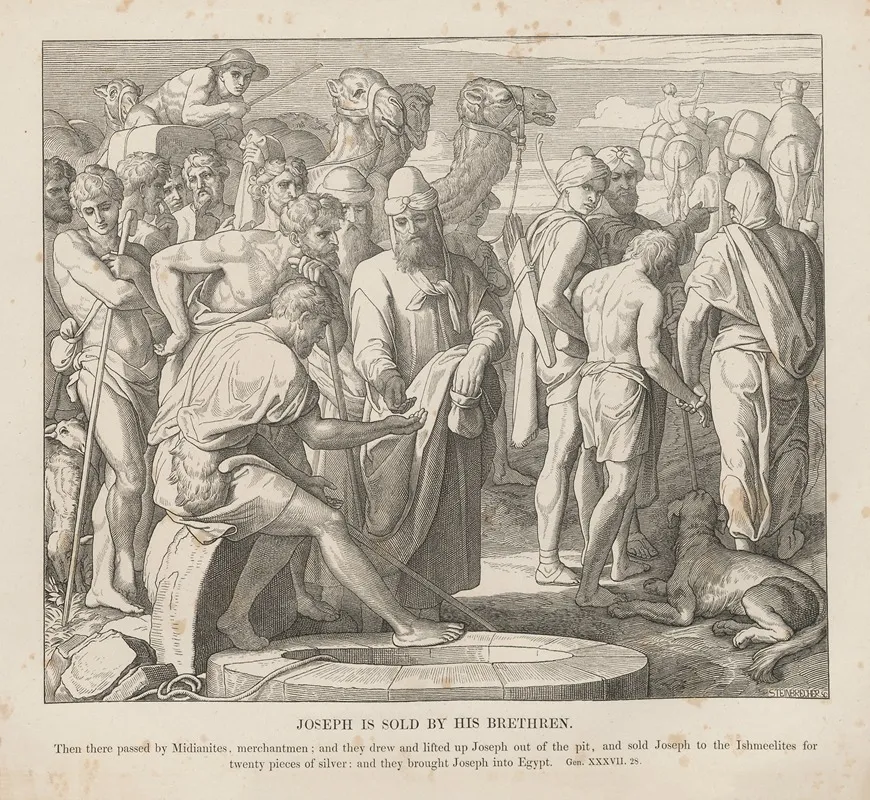 Joseph Is Sold By His Brethren