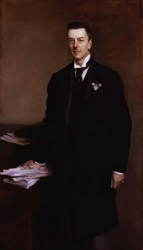 Joseph Joe Chamberlain Wall Art by John Singer Sargent - High-Resolution Digital Print