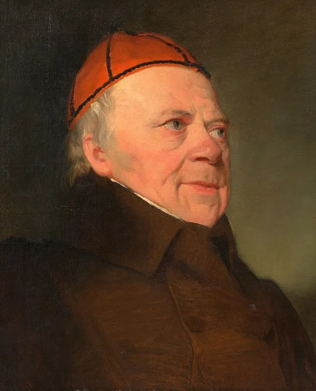 Joseph Kaltenthaler Vater Der 1 Frau Des Kunstlers Wall Art by Friedrich von Amerling - High-Resolution Digital Print