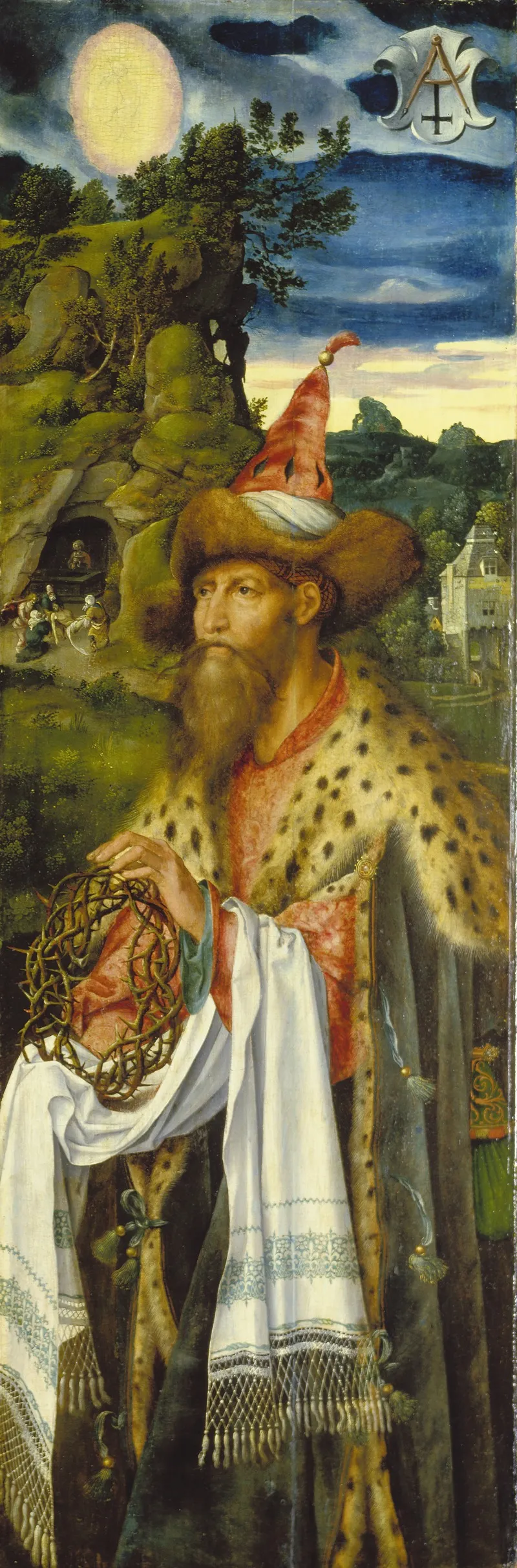 Joseph Of Arimathea 2 Wall Art by Joos Van Cleve - High-Resolution Digital Print