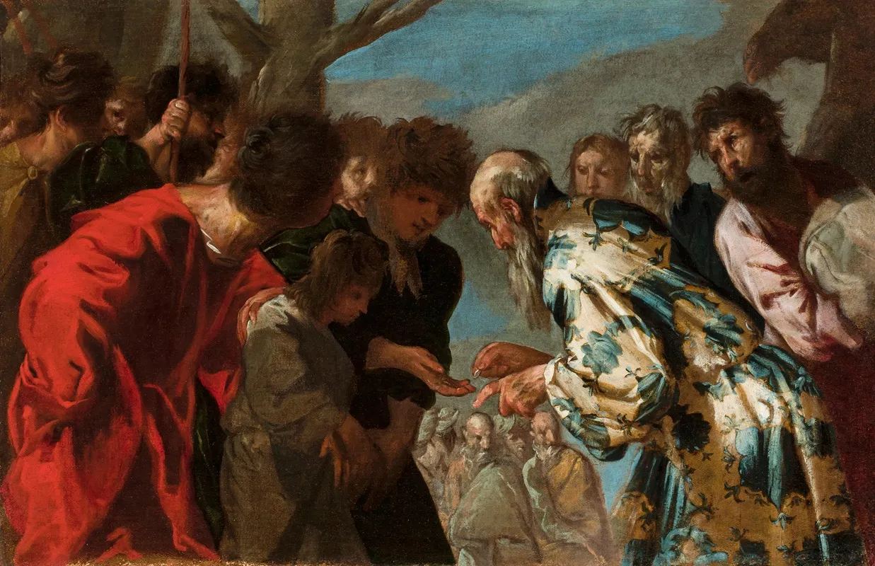 Joseph Sold By His Brothers Wall Art by Francesco Maffei - High-Resolution Digital Print