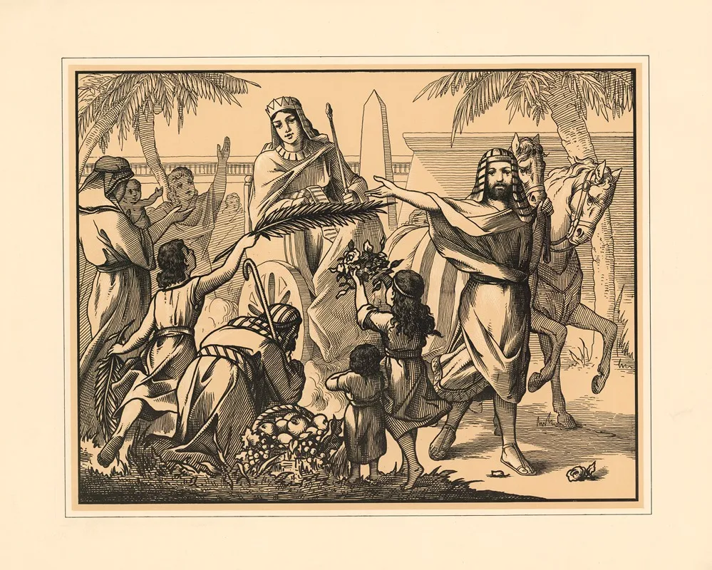 Josephs Exaltation Wall Art by Aschendorff - High-Resolution Digital Print