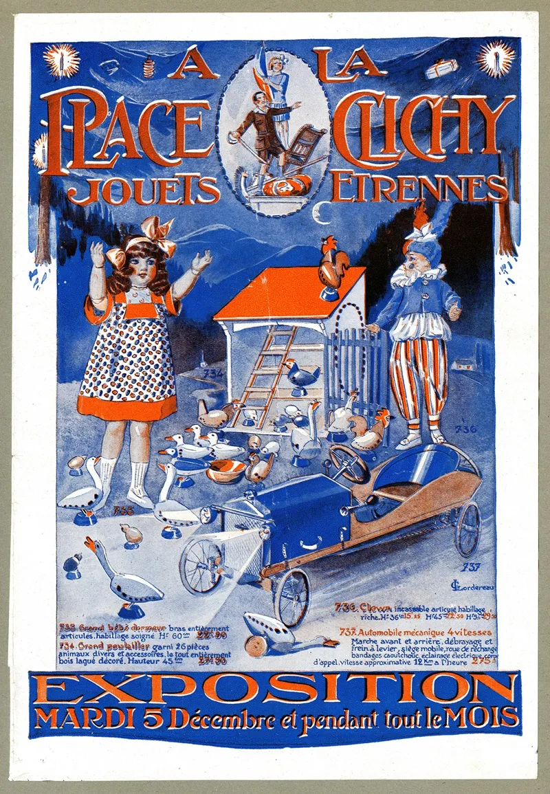 Jouets Etrennes 7 Wall Art by Lordereau - High-Resolution Digital Print