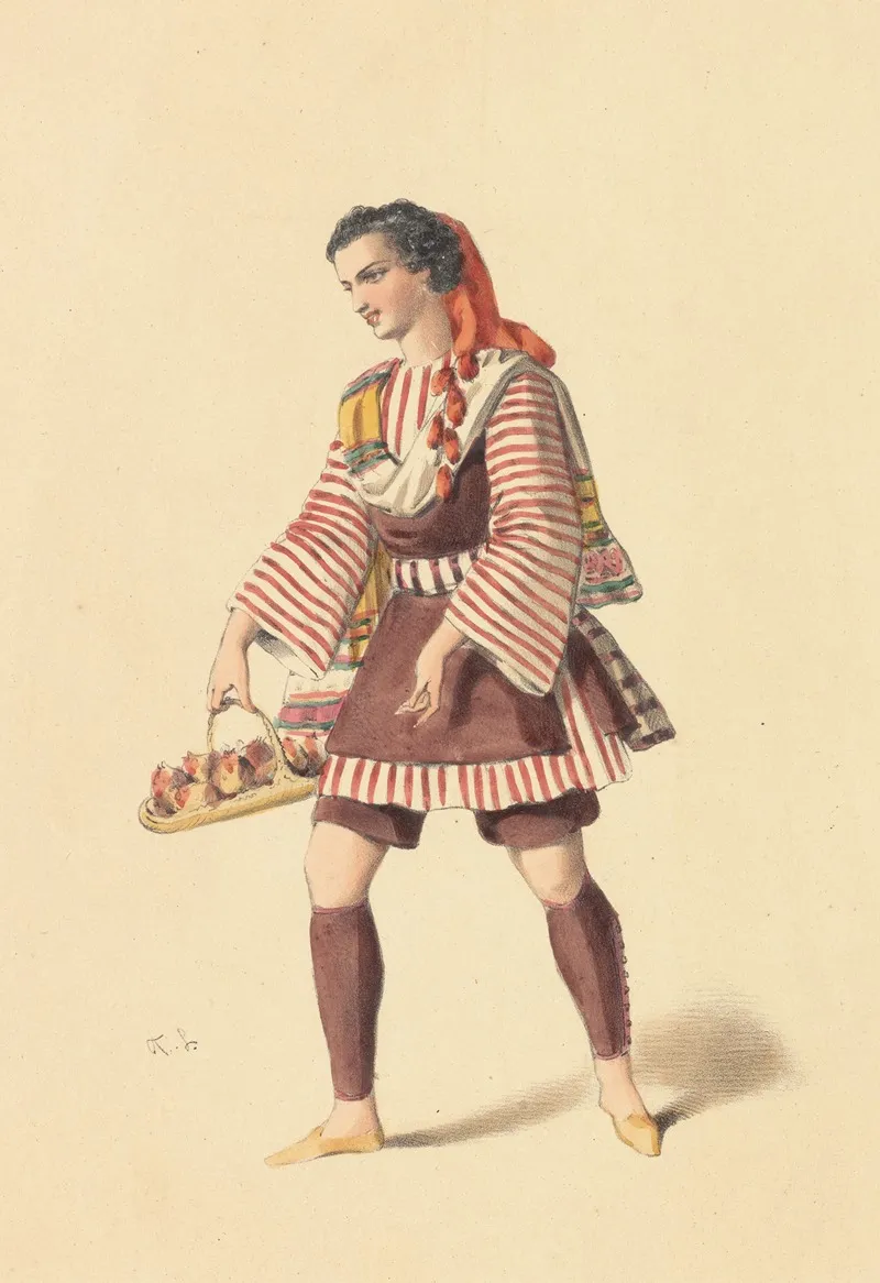 Jourdan Role De Fabio Dans Don Pedre Acte 1er Wall Art by Alexandre Lacauchie - High-Resolution Digital Print