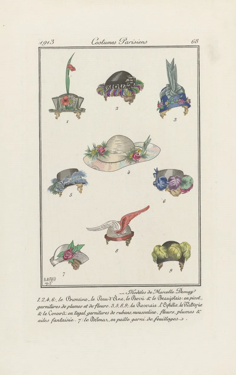 Journal Des Dames Et Des Modes Costumes Parisiens
