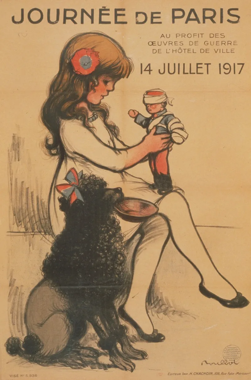 Journee De Paris 14 Juillet 1917