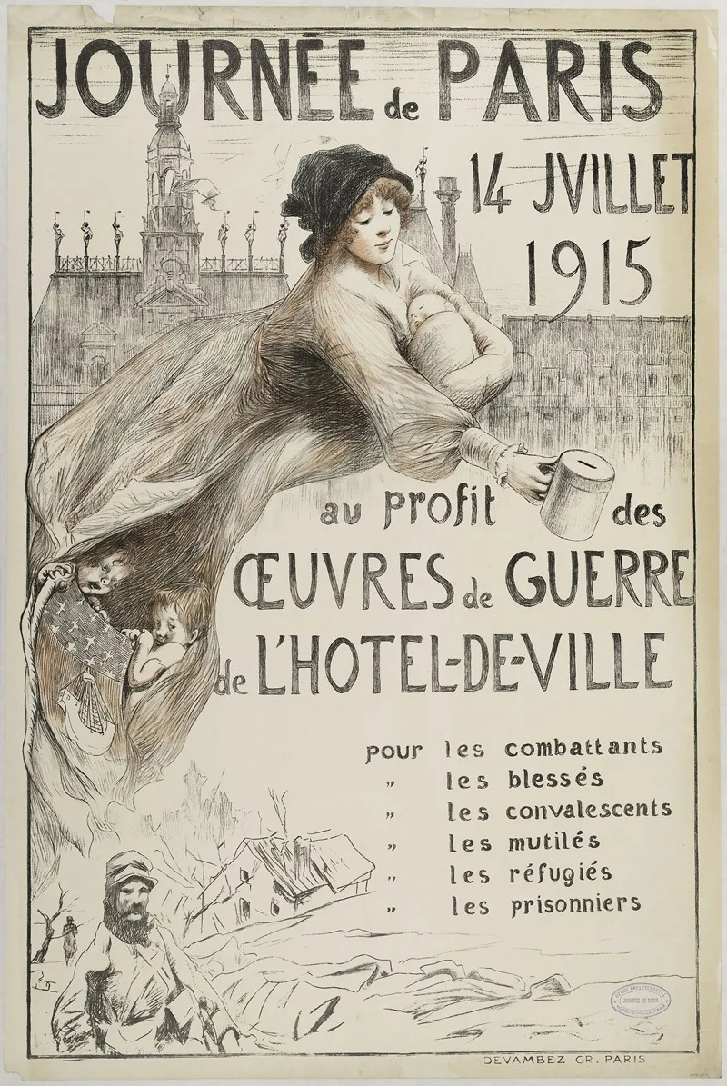 Journee De Paris Wall Art by Anonymous - High-Resolution Digital Print