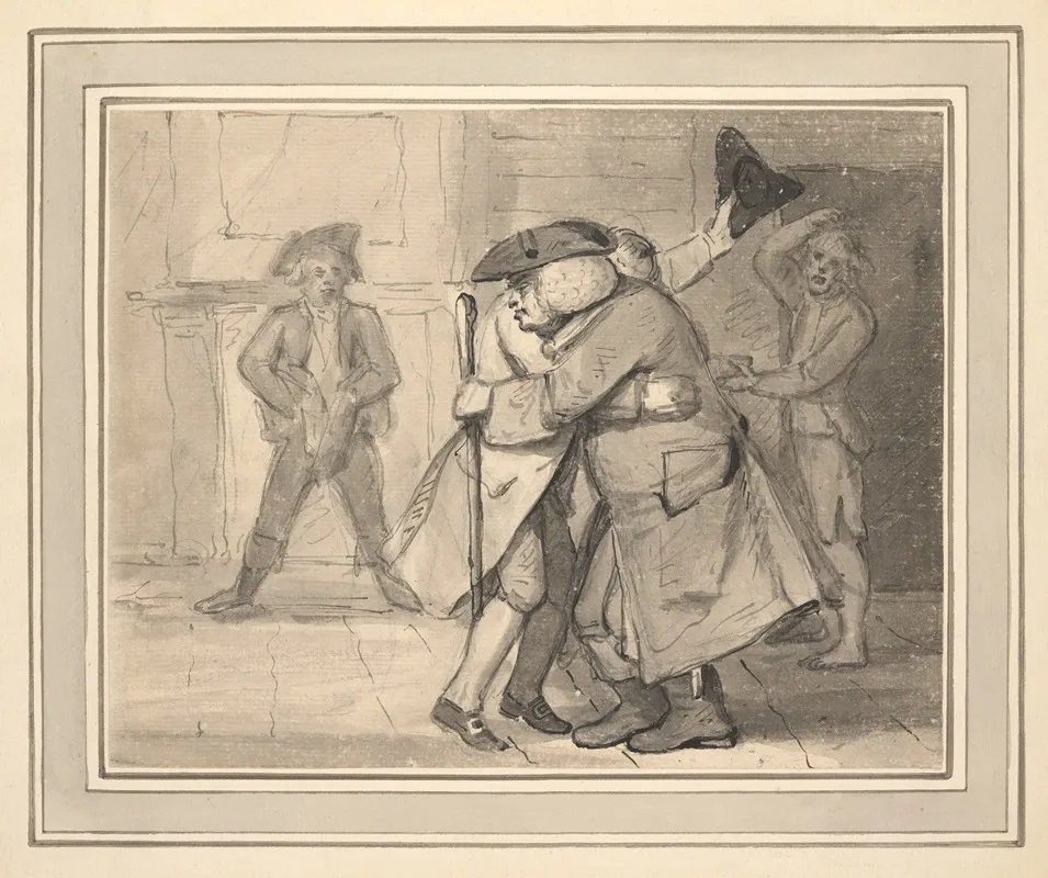 Journey Of Dr Johnson And James Boswell To Scotland Pl 21 Wall Art by Samuel Collings - High-Resolution Digital Print