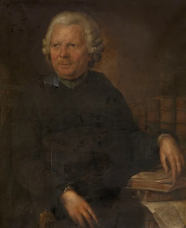 Jozef Ghesquiere Jesuit And Bollandist Wall Art by Willem Jacob Herreyns - High-Resolution Digital Print