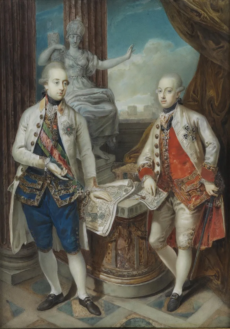 Jozef Ii En Leopold Ii Aartshertogen Van Oostenrijk Wall Art by Lorenzo Balbi - High-Resolution Digital Print