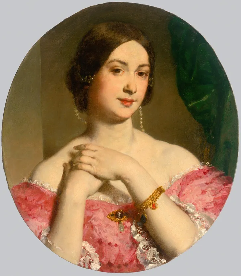 Jozefina Tschildova Fanny Wall Art by Károly Brocky - High-Resolution Digital Print