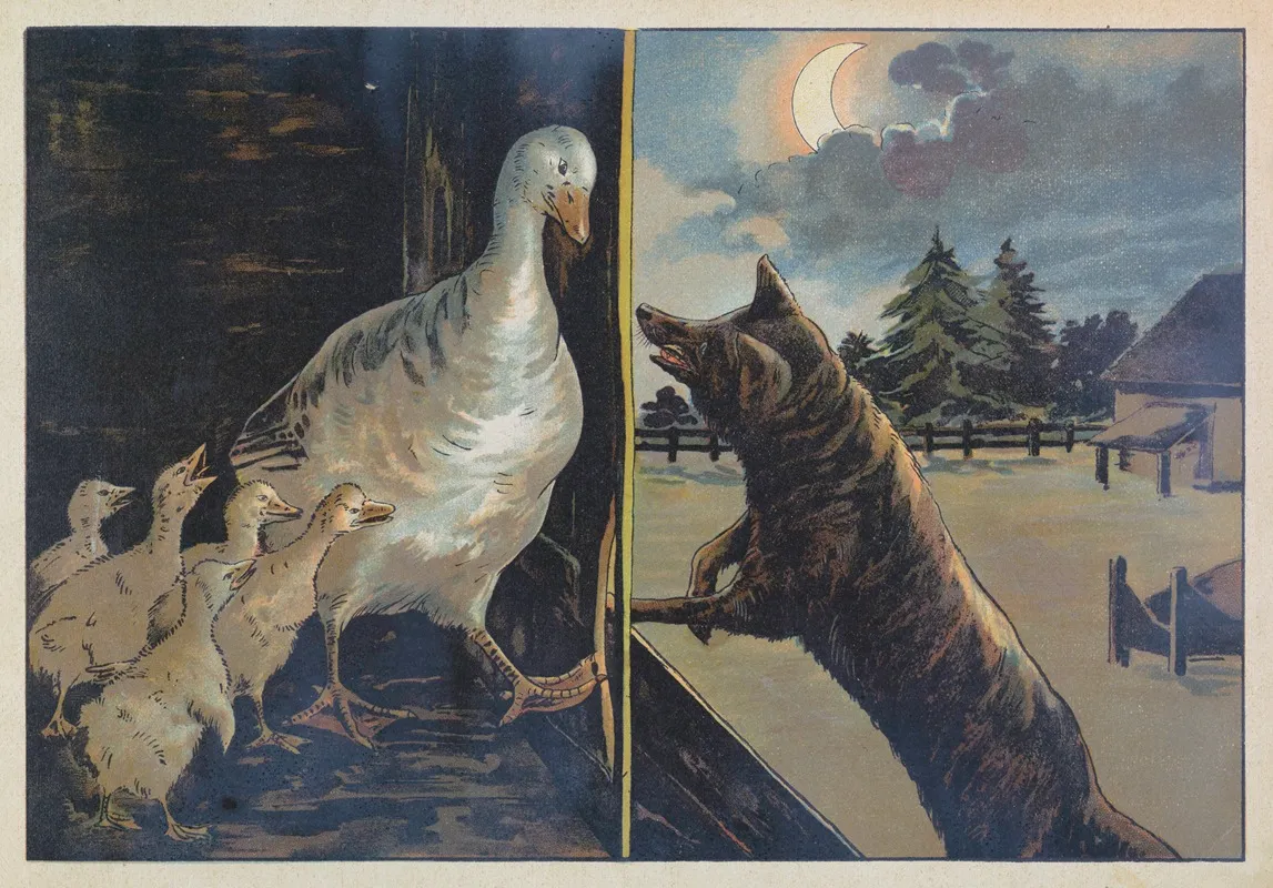 Jozio Halasik Bardzo Dziwne Bajeczki Pl 03 Wall Art by Adam Zagórski - High-Resolution Digital Print