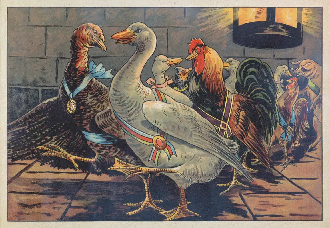 Jozio Halasik Bardzo Dziwne Bajeczki Pl 04 Wall Art by Adam Zagórski - High-Resolution Digital Print