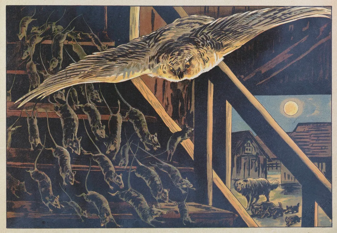 Jozio Halasik Bardzo Dziwne Bajeczki Pl 09 Wall Art by Adam Zagórski - High-Resolution Digital Print