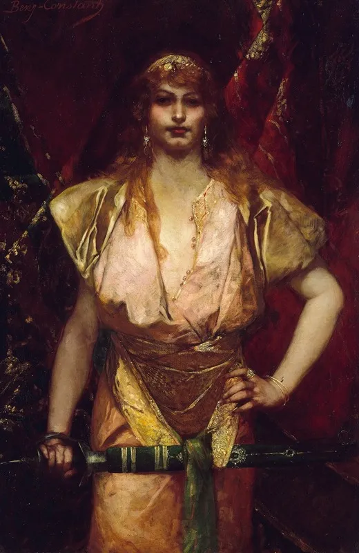 Judith 2 Wall Art by Jean-Joseph-Benjamin Constant - High-Resolution Digital Print