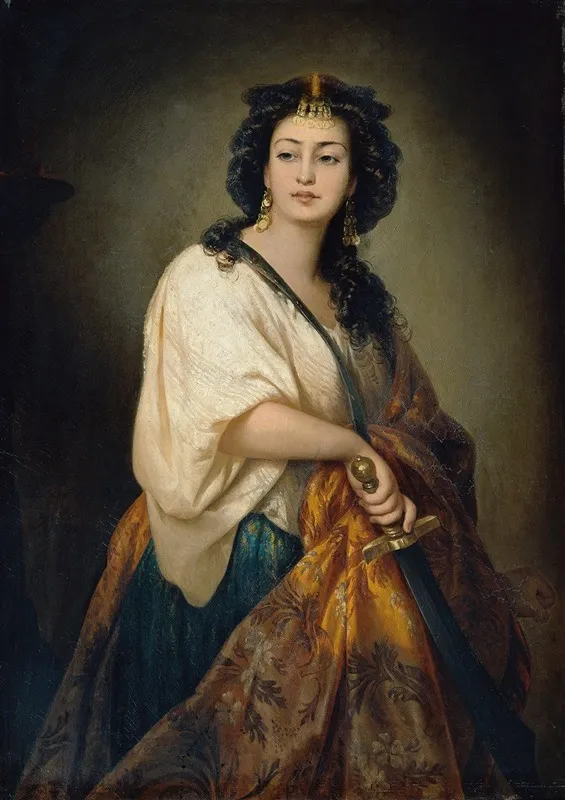 Judith 3 Wall Art by Leopold Pollak - High-Resolution Digital Print