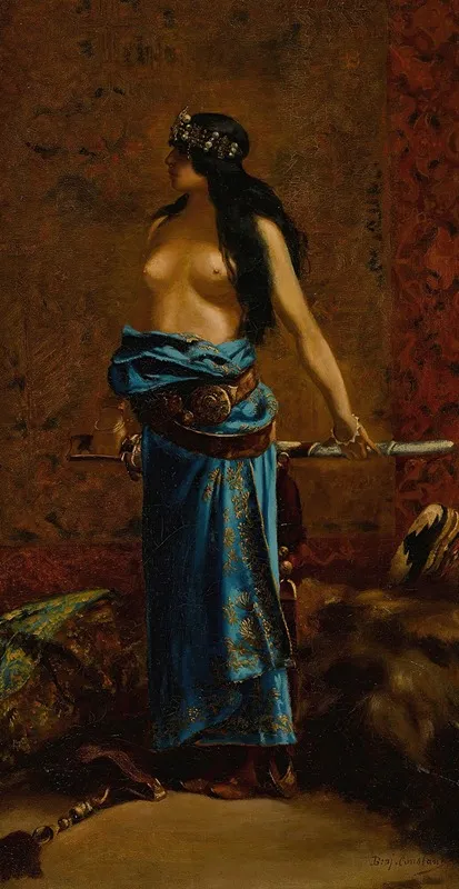 Judith 6 Wall Art by Jean-Joseph-Benjamin Constant - High-Resolution Digital Print
