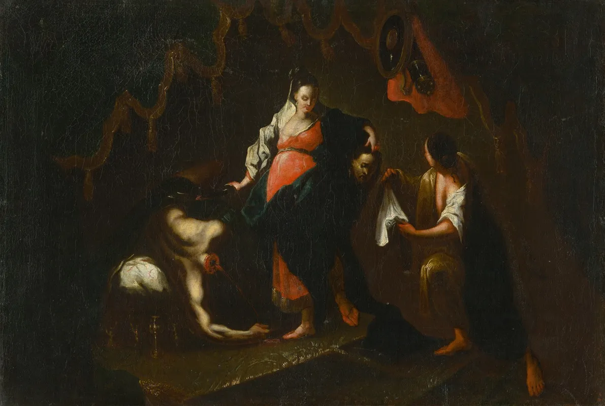 Judith And Holofernes 10 Wall Art by Franz Anton Maulbertsch - High-Resolution Digital Print