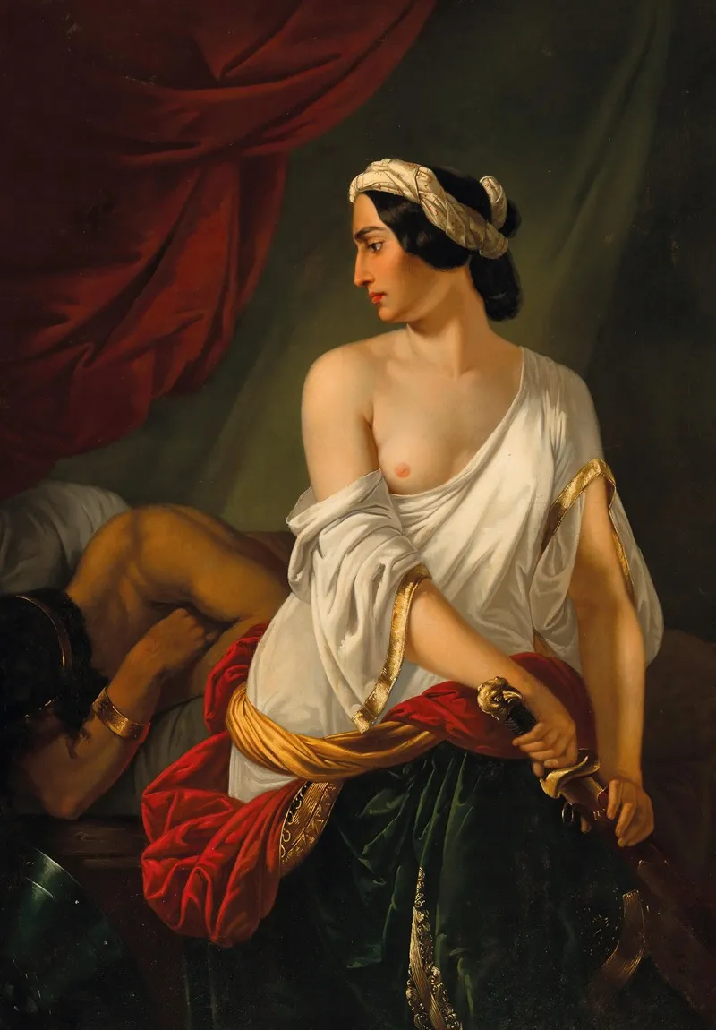 Judith And Holofernes 12 Wall Art by Paul Emil Jacobs - High-Resolution Digital Print