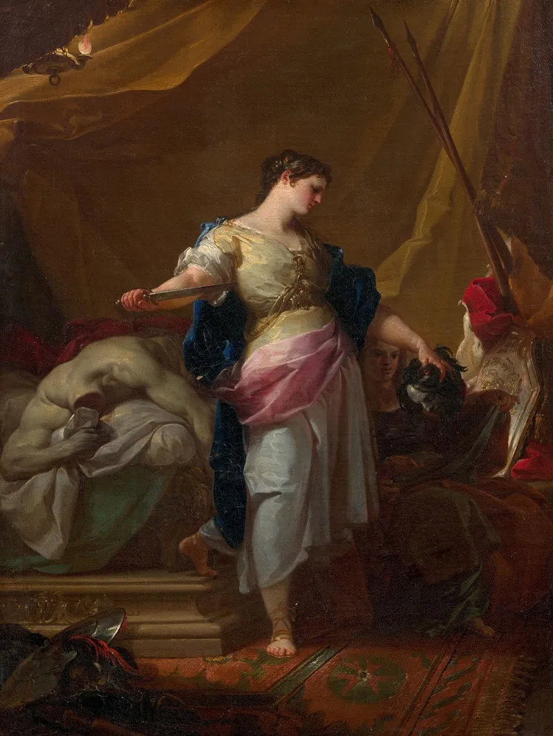 Judith And Holofernes 13 Wall Art by Corrado Giaquinto - High-Resolution Digital Print