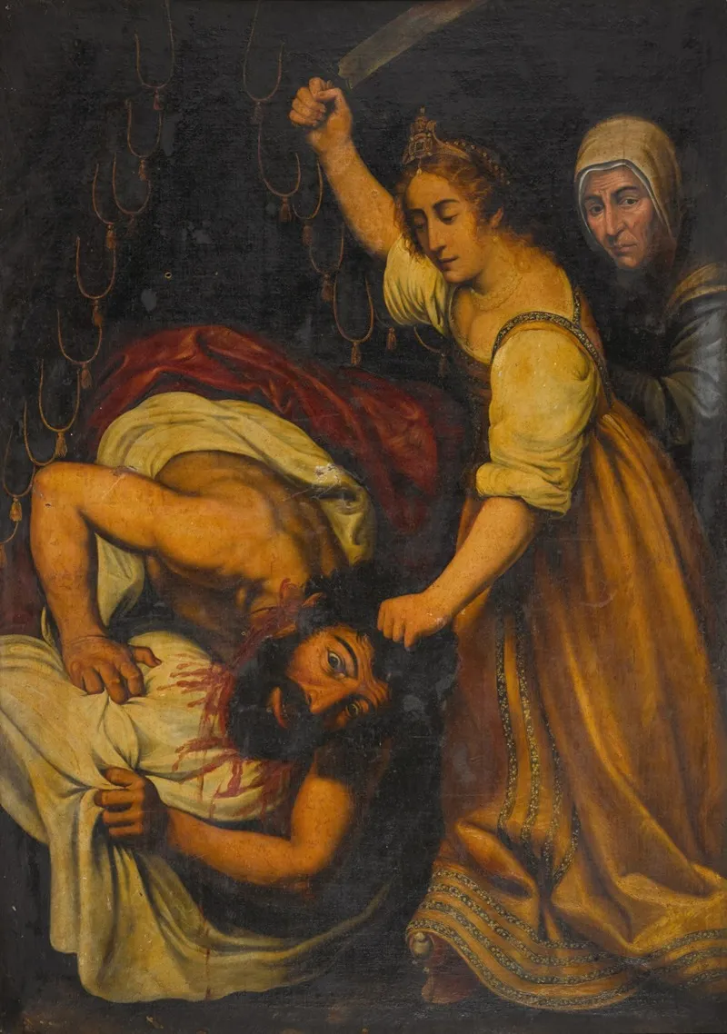 Judith And Holofernes 7 Wall Art by Follower of Caravaggio - High-Resolution Digital Print