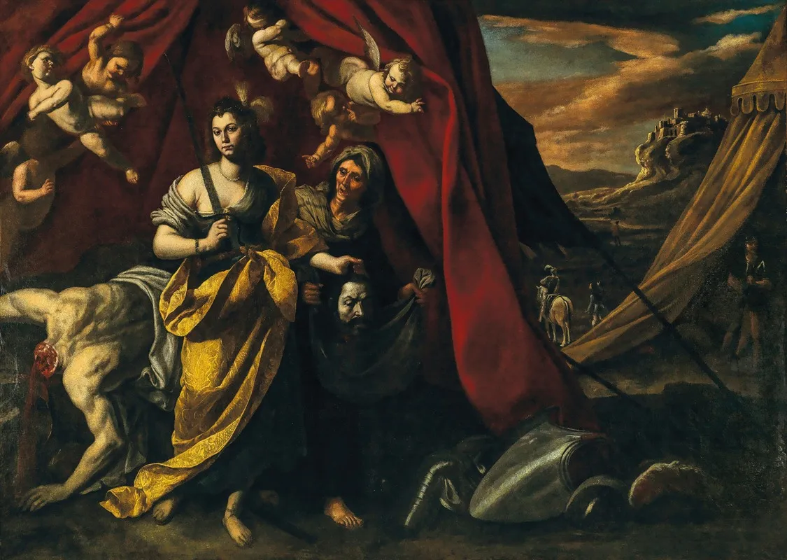 Judith And Holofernes 9 Wall Art by Agostino Beltrano - High-Resolution Digital Print