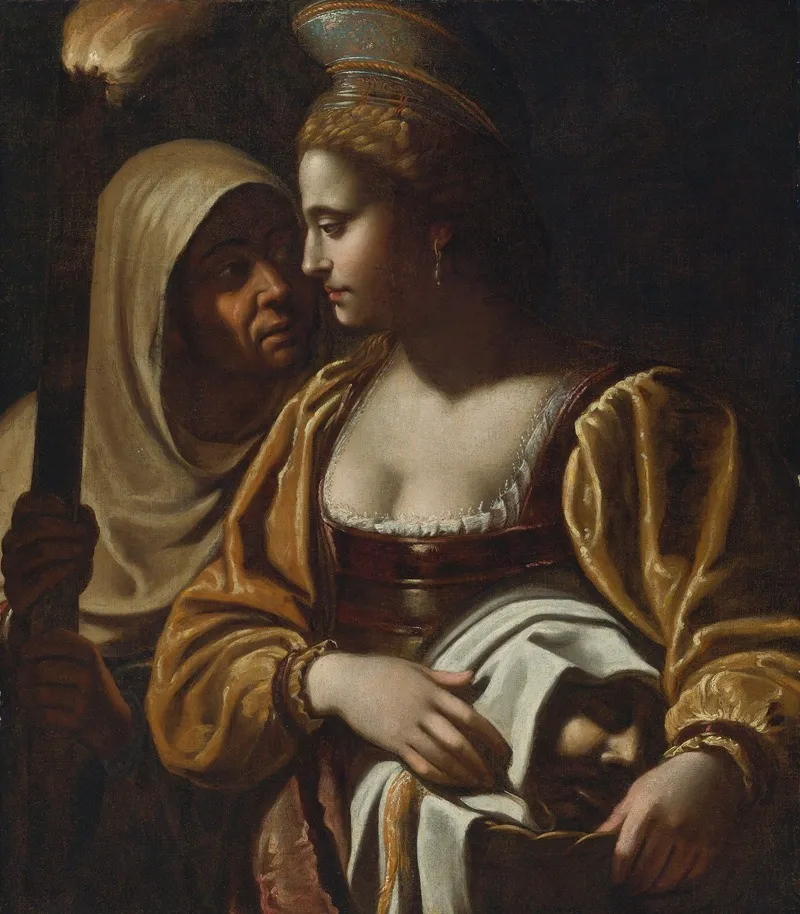Judith With The Head Of Holofernes 11 Wall Art by Antiveduto Gramatica - High-Resolution Digital Print