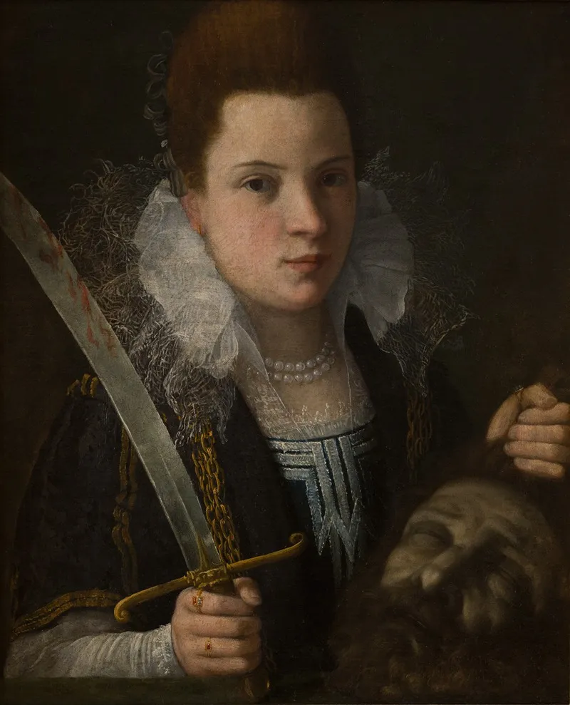 Judith With The Head Of Holofernes 19 Wall Art by Lavinia Fontana - High-Resolution Digital Print