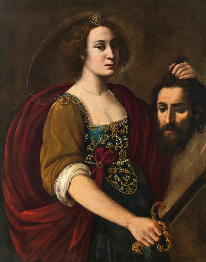 Judith With The Head Of Holofernes 23 Wall Art by Piedmontese School - High-Resolution Digital Print