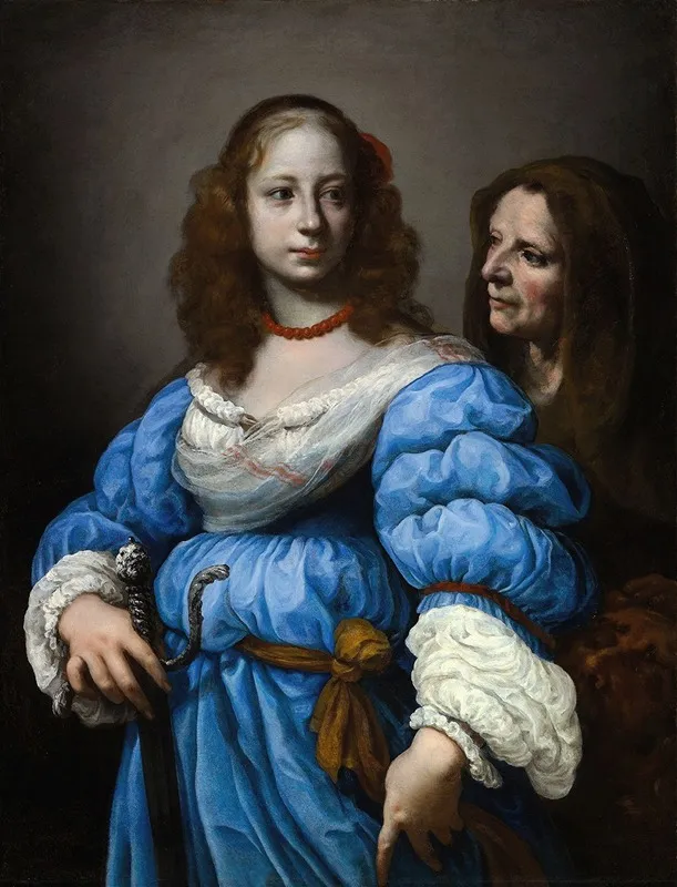 Judith With The Head Of Holofernes 4 Wall Art by Felice Ficherelli - High-Resolution Digital Print