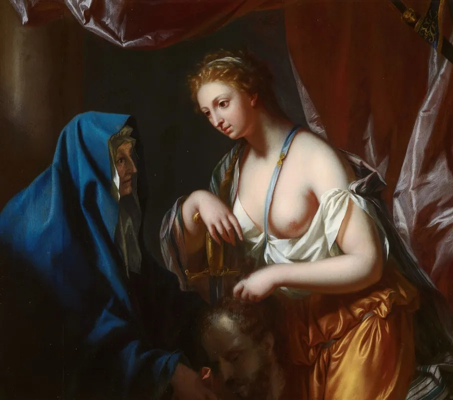 Judith With The Head Of Holofernes 6 Wall Art by Philip van Dijk - High-Resolution Digital Print