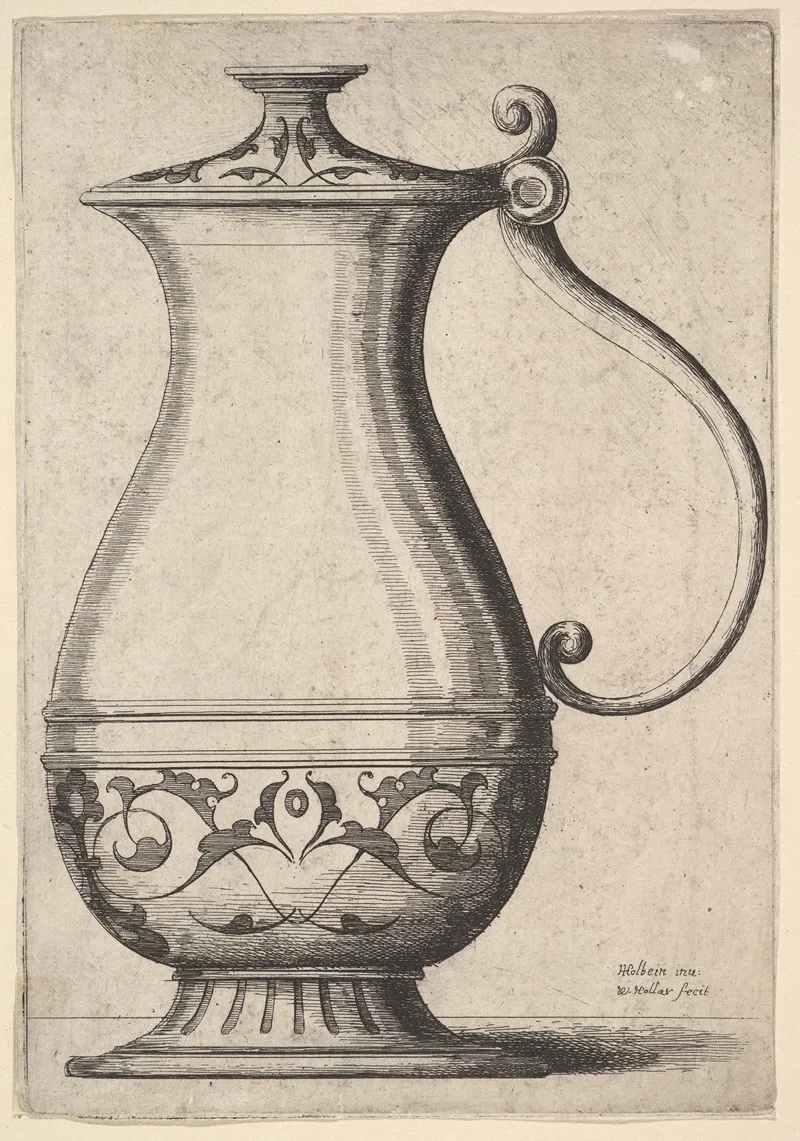 Jug With Arabesques On The Base