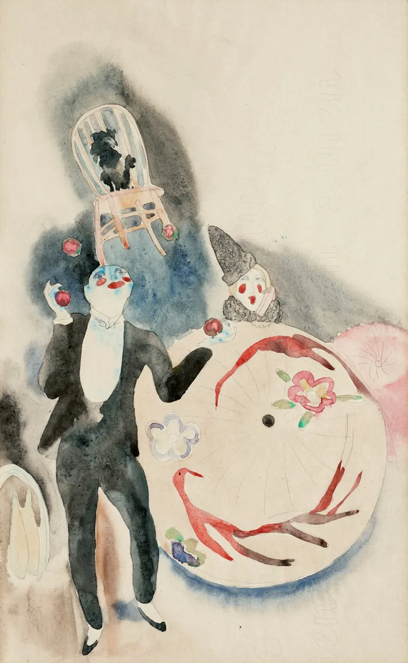 Juggler Wall Art by Charles Demuth - High-Resolution Digital Print