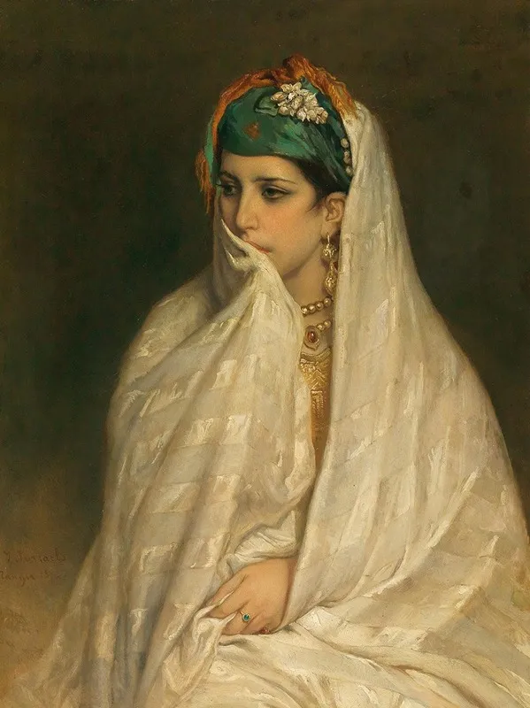 Juive De Tanger Wall Art by Jean François Portaels - High-Resolution Digital Print